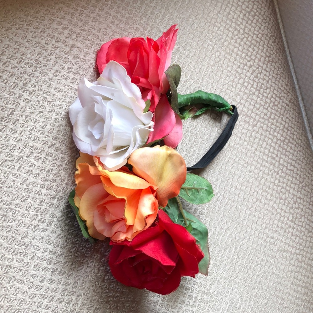 Peineta de flores para el baile folklórico